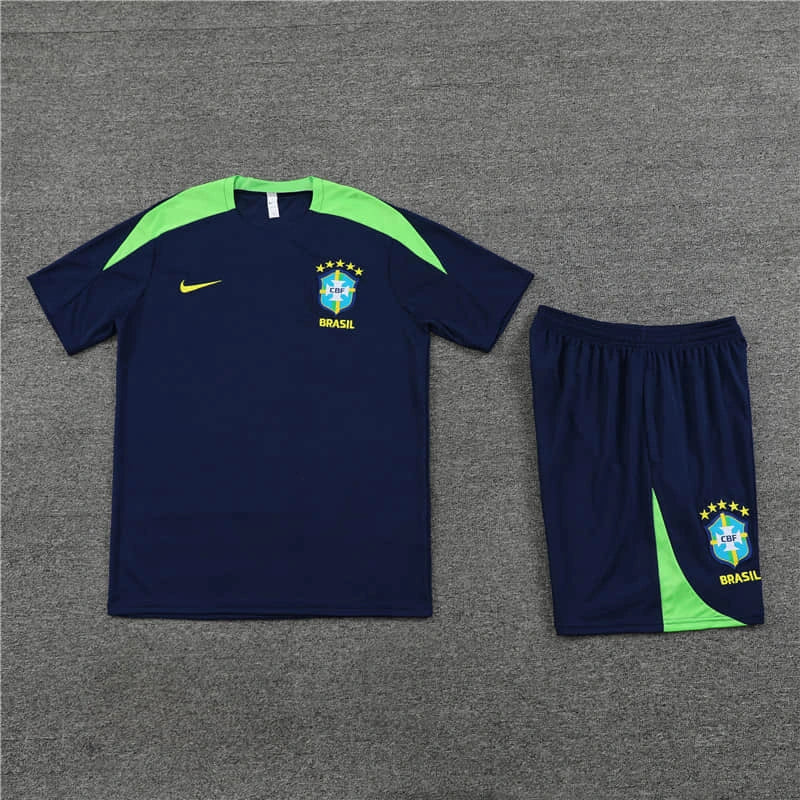Conjunto de Treino Brasil 24/25 Copa América - Azul Marinho - Lançamento