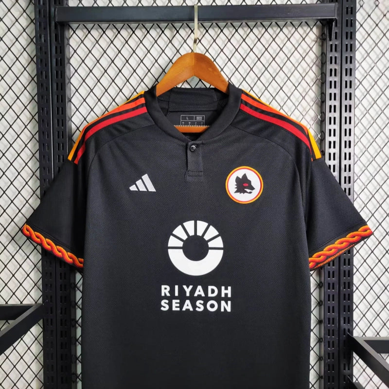 Camisa Roma Third 23/24 - Adidas Torcedor Masculina