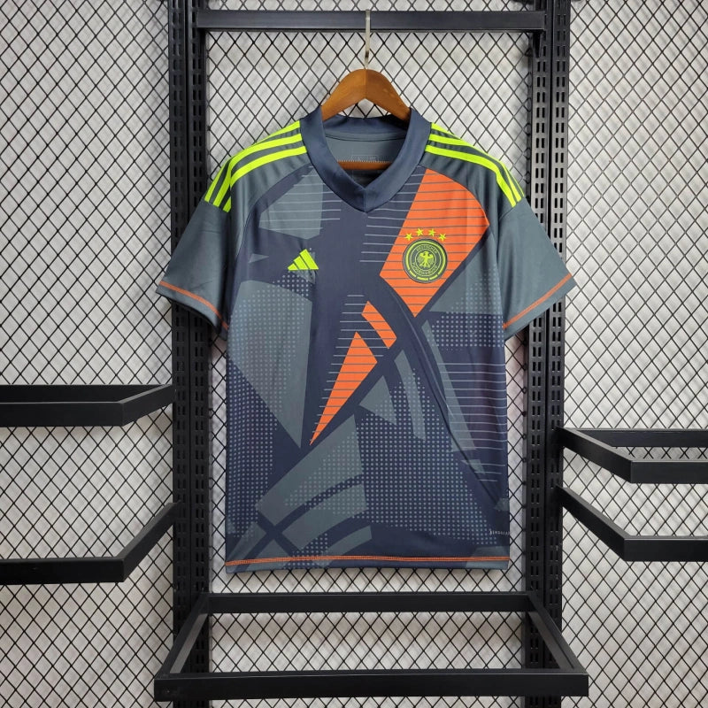 Camisa Alemanha Goleiro 24/25 Euro - Adidas Torcedor Masculina - Lançamento