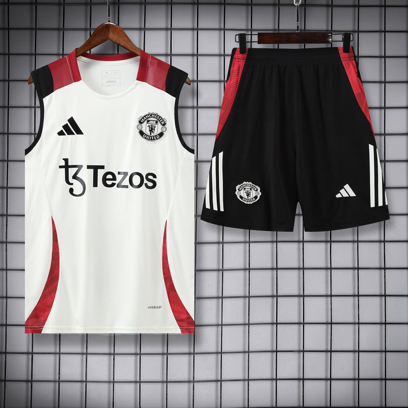 Kit Regata Manchester United Treino 25/26 - Lançamento