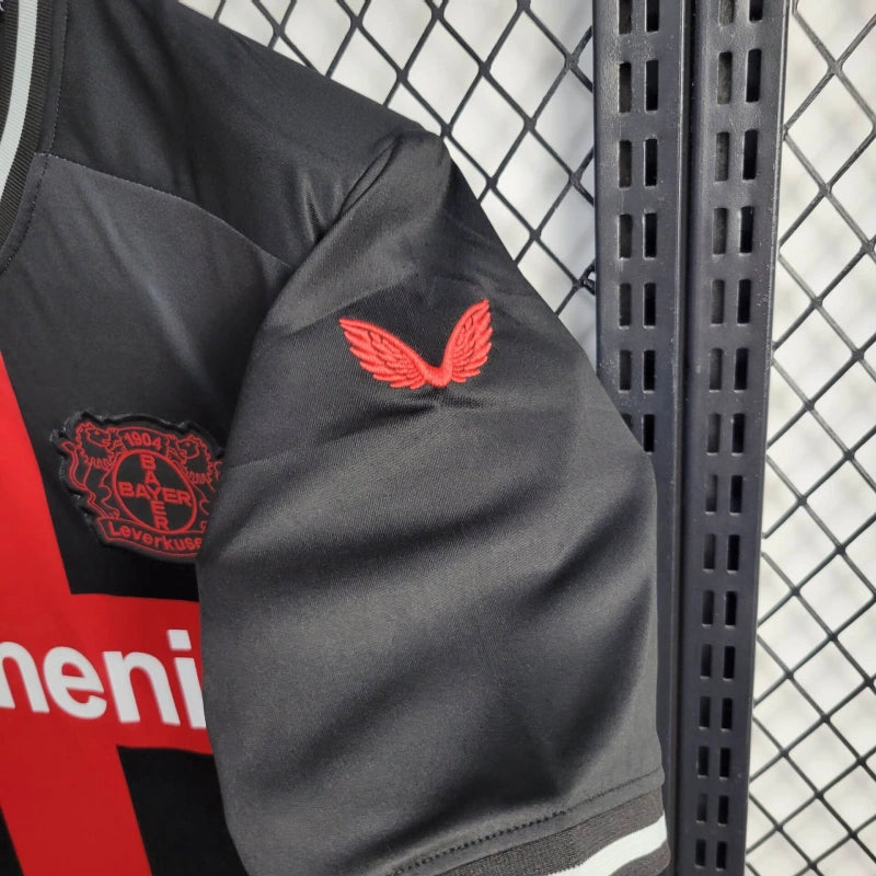 Camisa Bayer Leverkusen Home 23/24 - Castore Torcedor Masculina