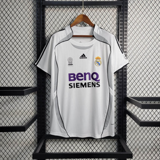 Camisa Real Madrid Home 06/07- Versão Retro