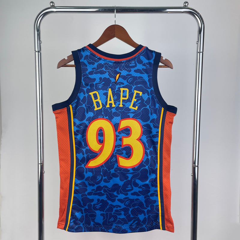 Regata NBA Golden State Warriors BAPE×M&N - Hardwood Classics
