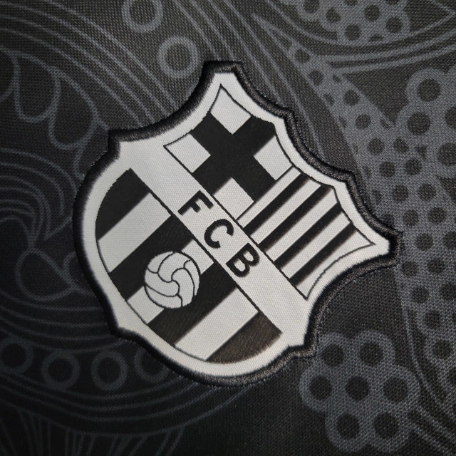 Camisa Barcelona All Black 23/24 - Nike Torcedor Masculina - Lançamento