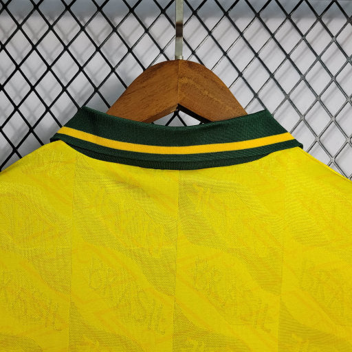 Camisa Brasil Home 91/93 - Versão Retro