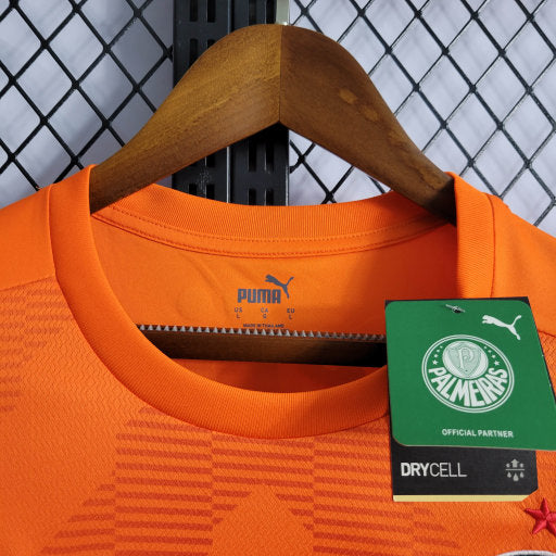Camisa Palmeiras Goleiro 22/23 - Puma Torcedor Masculina - Laranja