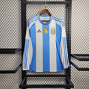 Camisa Argentina Home 24/25 Copa América - Adidas Manga comprida - Lançamento