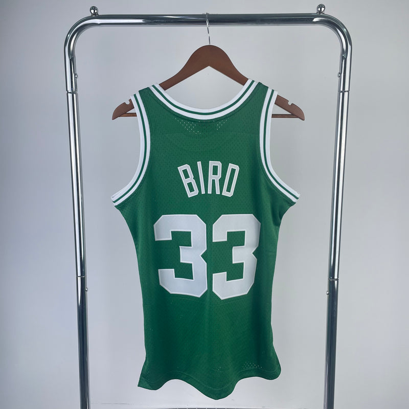 Regata NBA Boston Celtics 85/86 - Larry Bird 33 - M&Ness