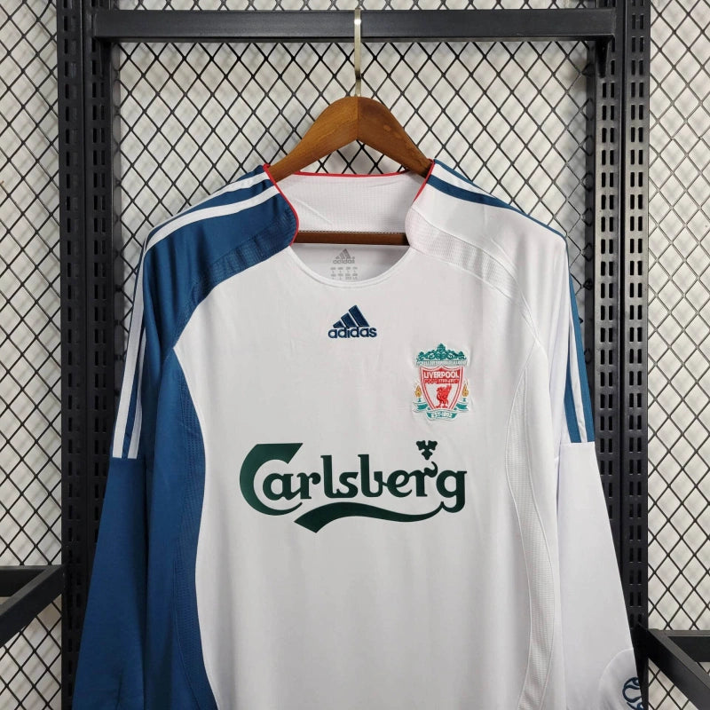 Camisa Liverpool Reserva 06/07 - Versão Retro Manga Comprida