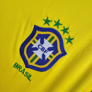 Camisa Brasil Home 2002 - Retro - Manga Comprida