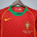 Camisa Portugal Titular 2004 - Versão Retro