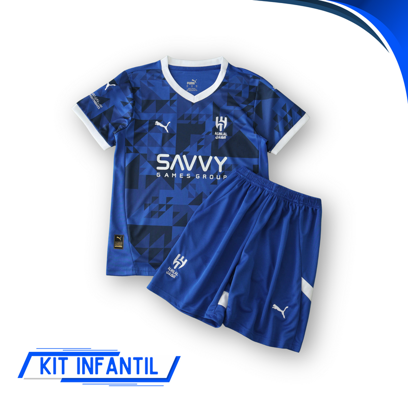 Kit Infantil Al Hilal Home 24/25 - Lançamento