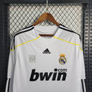 Camisa Real Madrid Home 09/10 - Versão Retro Manga Comprida