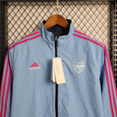 Jaqueta Corta Vento Reversível Arsenal 23/24 -  Lançamento