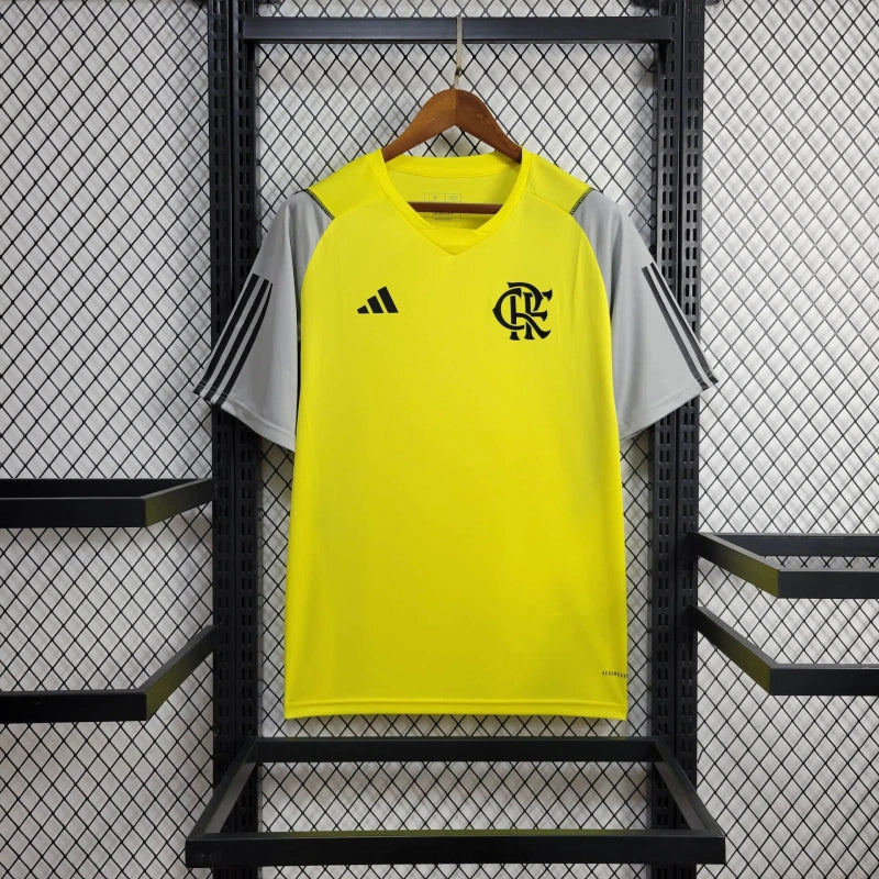 Camisa Flamengo Treino 24/25 - Amarelo - Lançamento