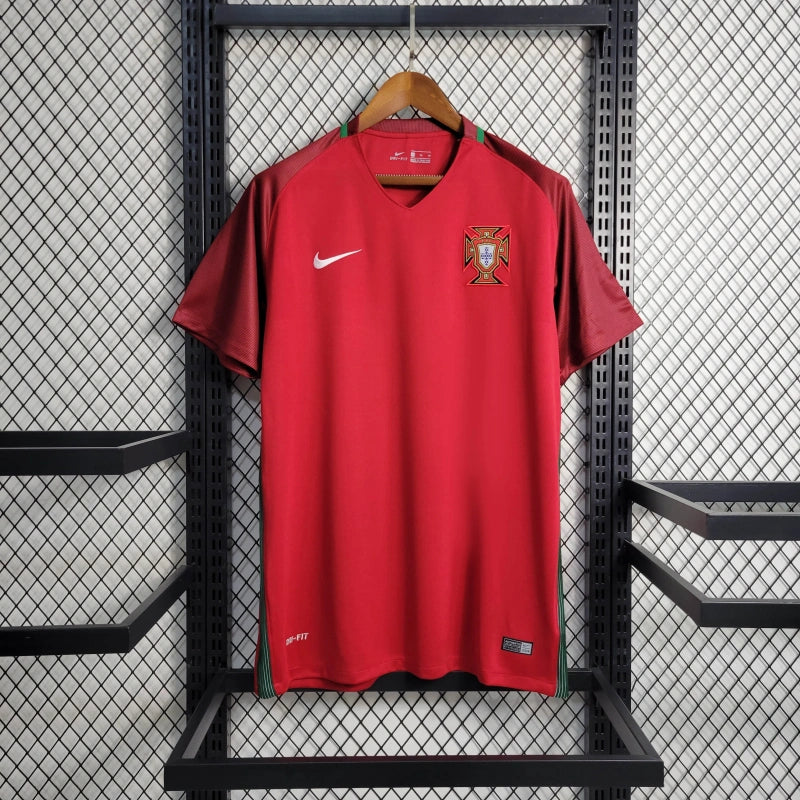 Camisa Portugal Titular 2016 - Versão Retro