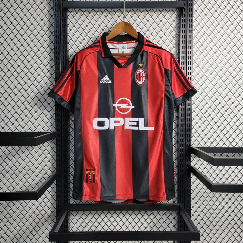 Camisa Milan Titular 98/99 - Versão Retro