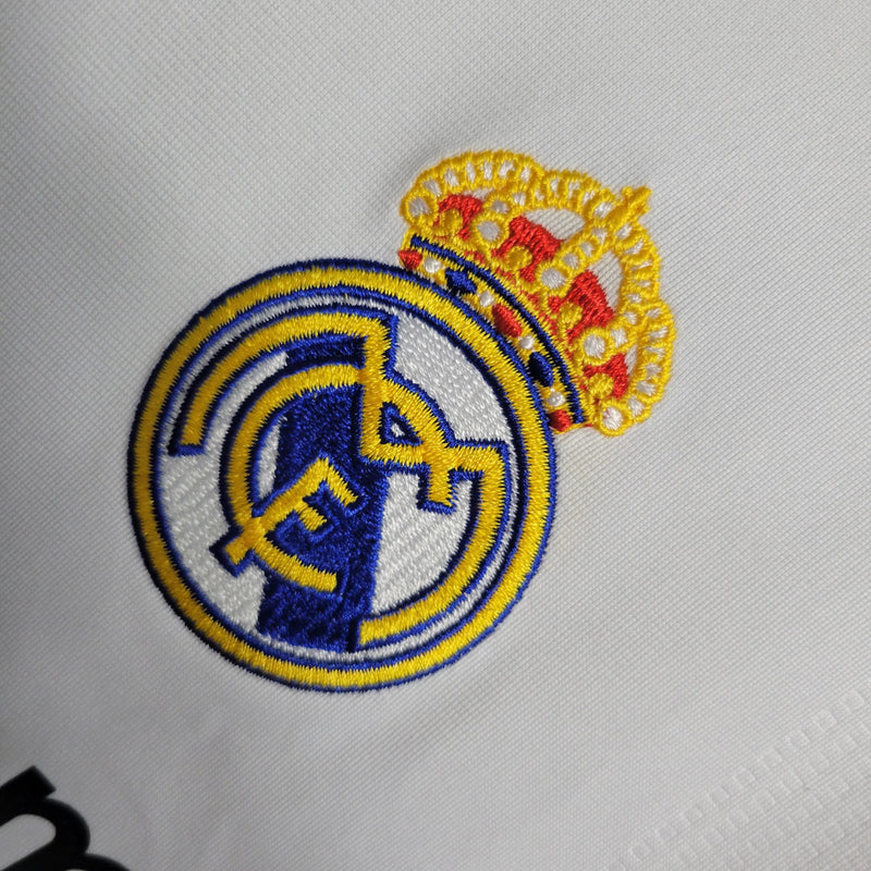 Camisa Real Madrid Home 09/10 + Patchs UCL - Retro