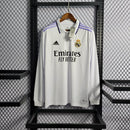 Camisa Real Madrid Titular 22/23 - Adidas Torcedor Masculina - Manga Comprida