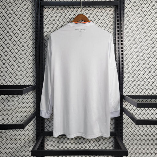 Camisa Real Madrid Home 13/14 - Versão Retro Manga Comprida