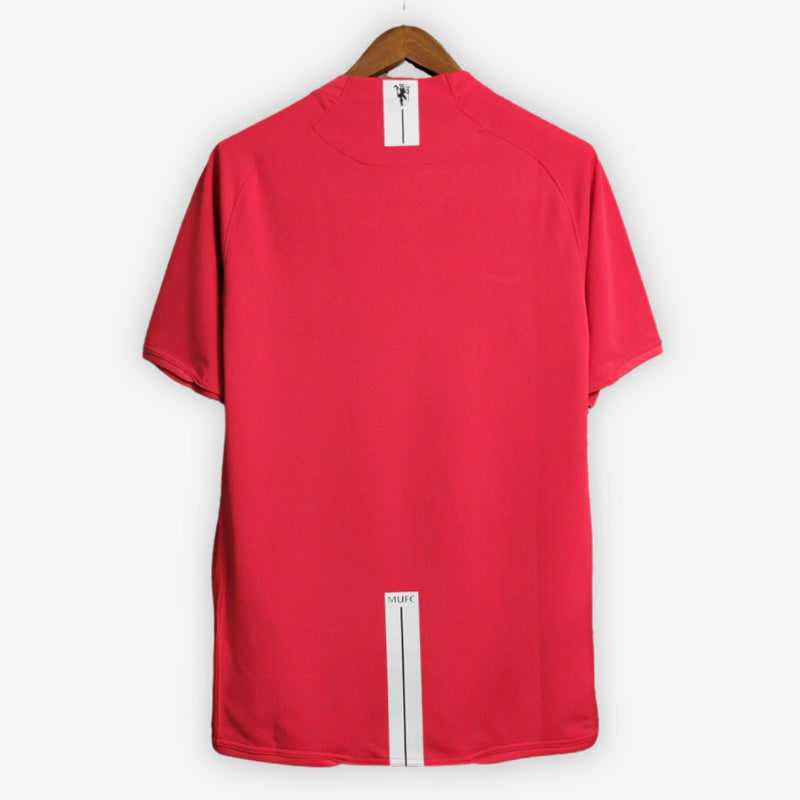 Camisa Manchester United Home 07/08 + Patchs - Retro