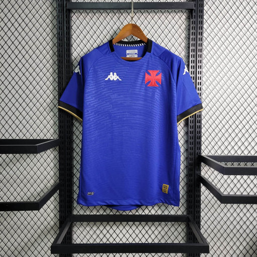 Camisa Vasco Goleiro 23/24 - Kappa Torcedor Masculina - Azul Royal