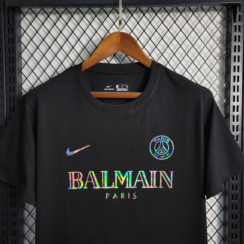 Camisa PSG All Black "Reflective" 24/25 - Nike Torcedor Masculina - Lançamento