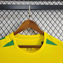 Camisa Brasil Home 2002 - Retro - Manga Comprida