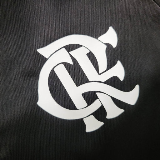 Jaqueta Corta Vento Flamengo Black 23/24 - Lançamento