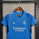Kit Infantil Real Madrid Goleiro 23/24 - Azul