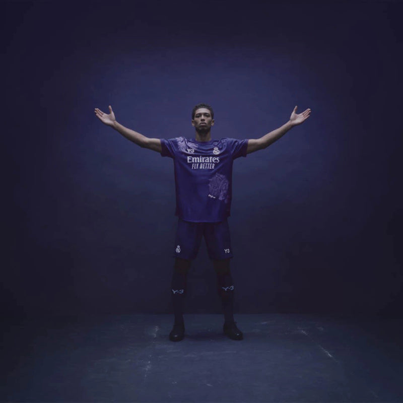 Camisa Real Madrid X Y3 24/25 Lilás - Adidas Torcedor - Lançamento