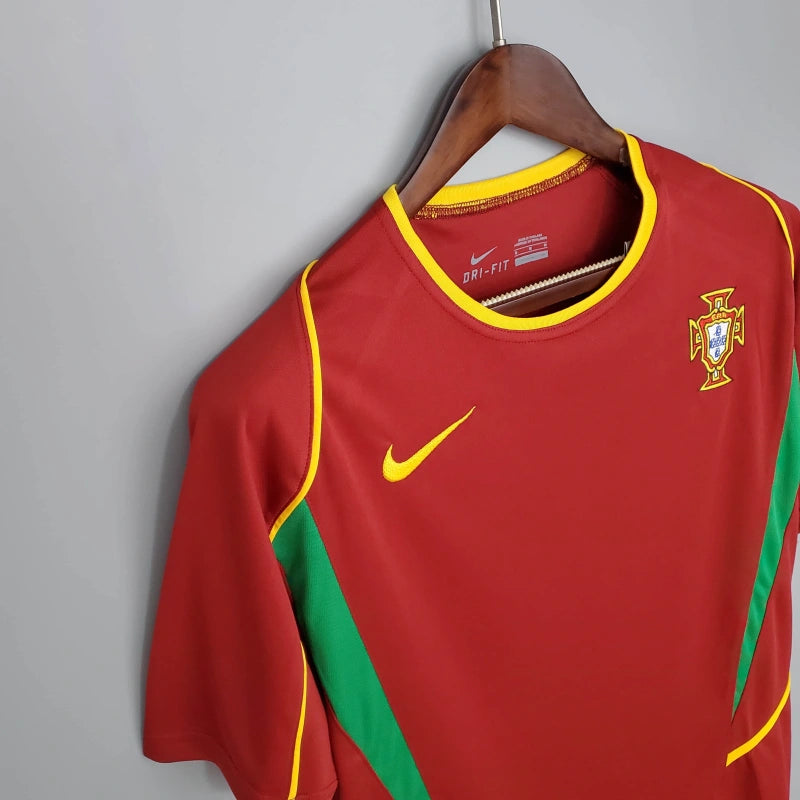 Camisa Portugal Titular 2002 - Versão Retro