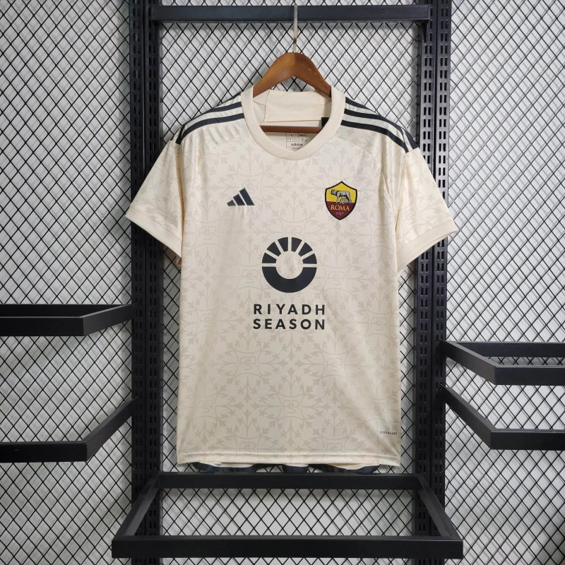 Camisa Roma Away 23/24 - Adidas Torcedor Masculina
