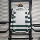 Camisa Sporting Portugal Home 01/03 - Versão Retro - Manga Comprida