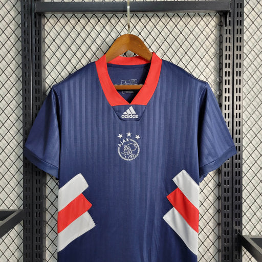 Camisa Ajax x Icon 23/24 - Adidas Torcedor Masculina - Lançamento