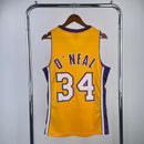 Regata NBA Lakers 99/01 - Gold Hardwood - Mitchell & Ness