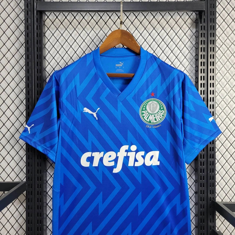 Camisa Palmeiras Goleiro 24/25 - Puma Torcedor Masculina - Azul
