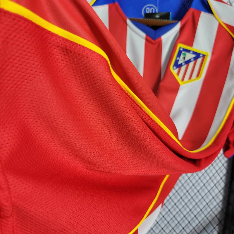 Camisa Atlético de Madrid Home 04/05  - Versão Retro