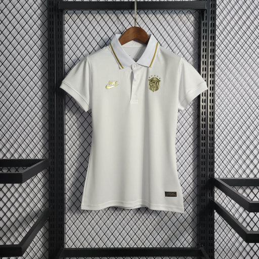 Camisa Polo Brasil Gold 22/23 - Versão Feminina