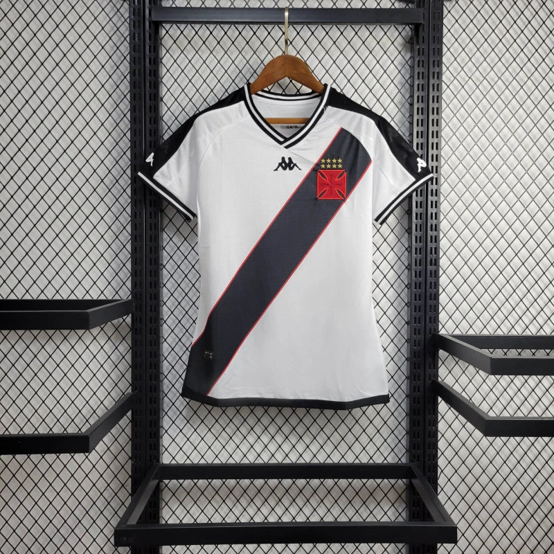 Camisa Vasco Away 24/25 - Kappa Feminina - Lançamento