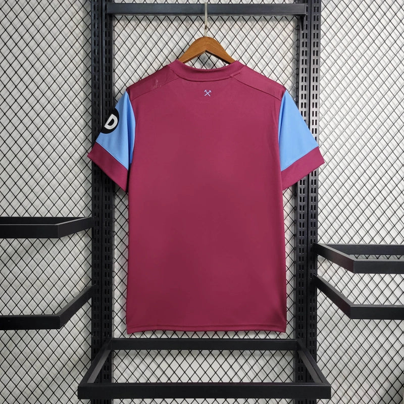 Camisa West Ham Home 23/24 - Umbro Torcedor