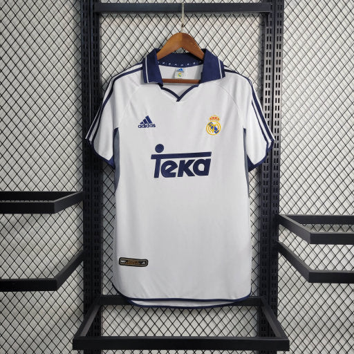 Camisa Real Madrid Home 00/01 - Versão Retro