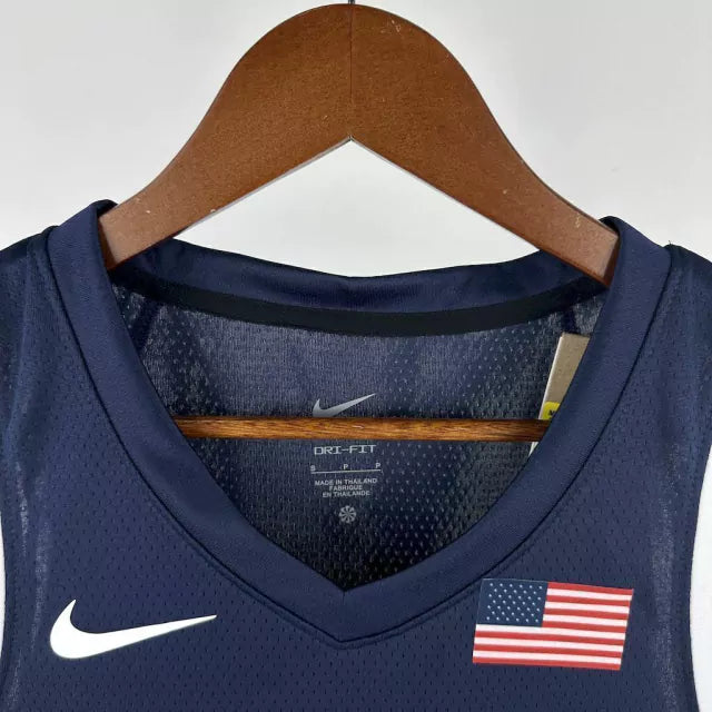 Regata NBA EUA Olimpíadas 2024 Azul - Nike