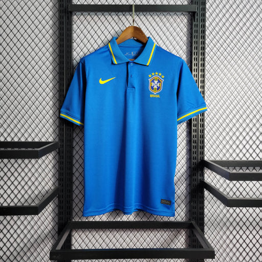 Polo Brasil 22/23 - Nike Torcedor Masculina - Azul