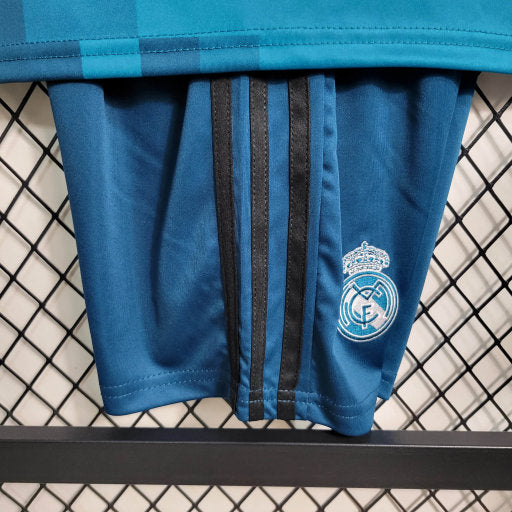 Kit Infantil Real Madrid Third 17/18 - Retro