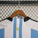 Camisa Argentina Home 23/24 3 Estrelas - Adidas Manga comprida - Versão Torcedor