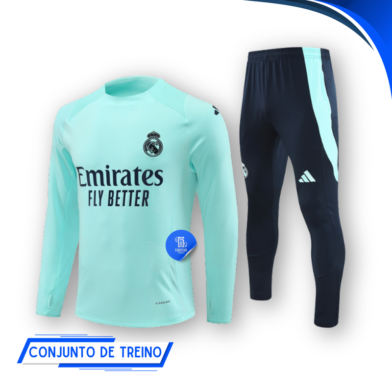 Conjunto de Treino Real Madrid 24/25 - Lançamento