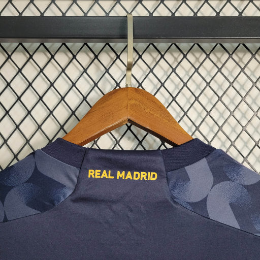 Camisa Real Madrid Reserva 23/24 - Adidas Torcedor Masculina - Manga Comprida