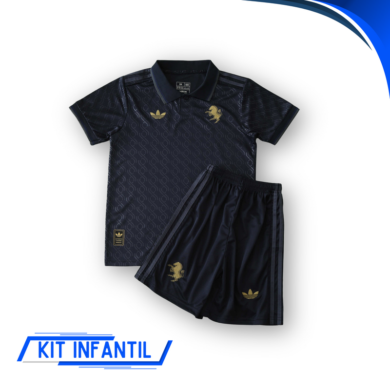 Kit Infantil Juventus Third 24/25 - Lançamento