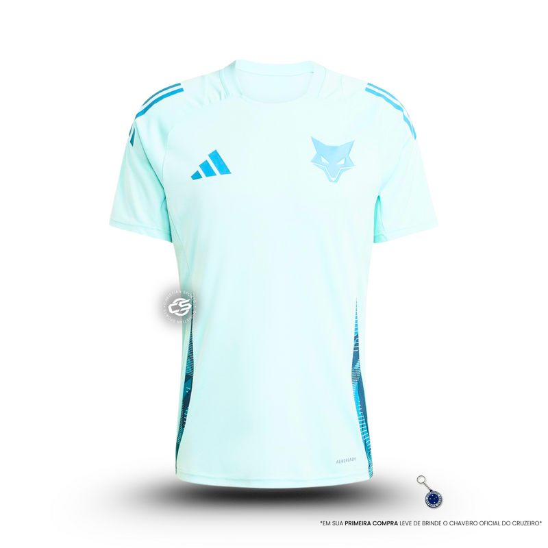 Camisa Cruzeiro Treino 25/26 - Adidas Torcedor Masculina - Lançamento